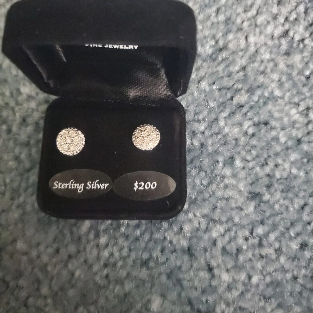 Sterling silver earrings